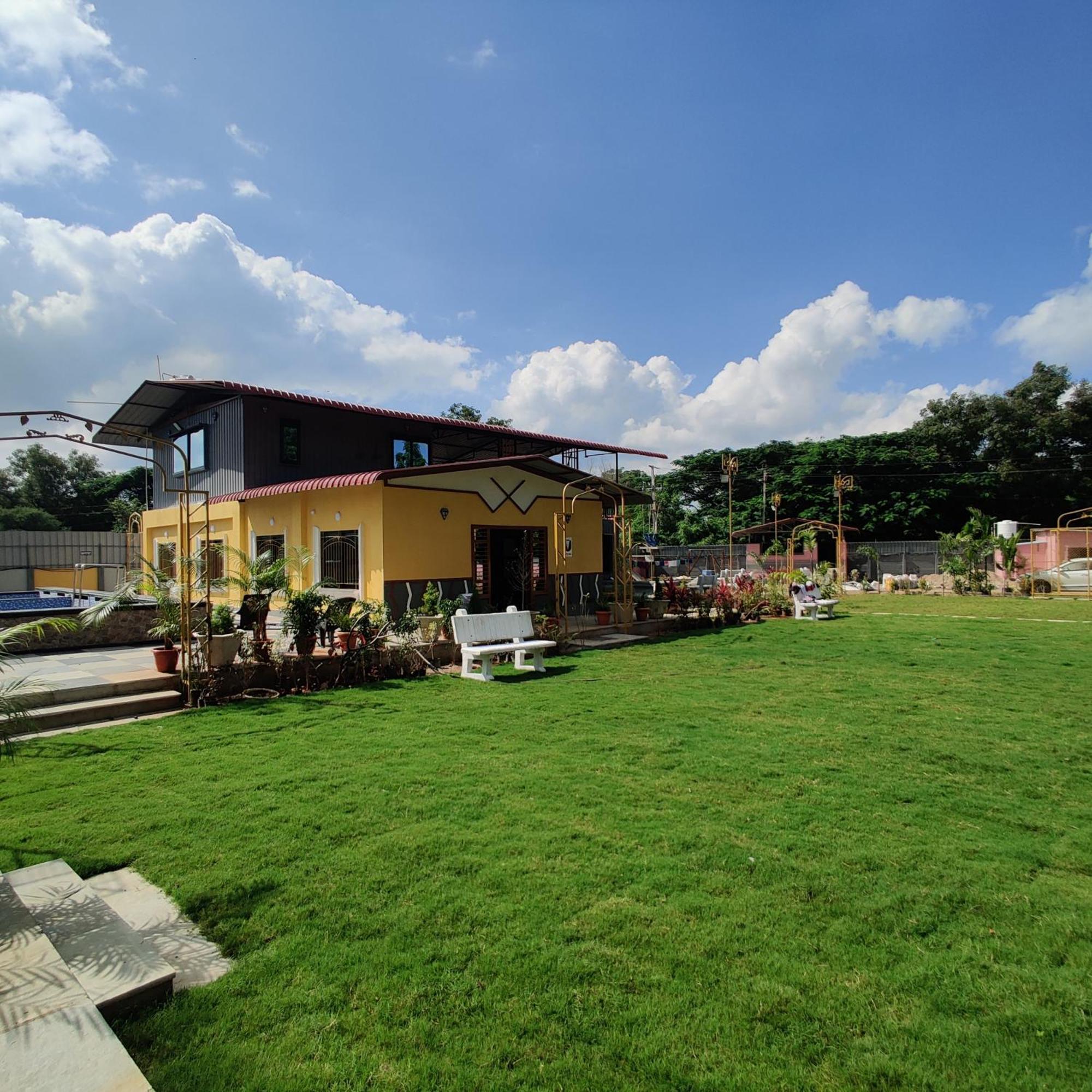 Kashmir Farmhouse - Hyderabad Villa Bagian luar foto